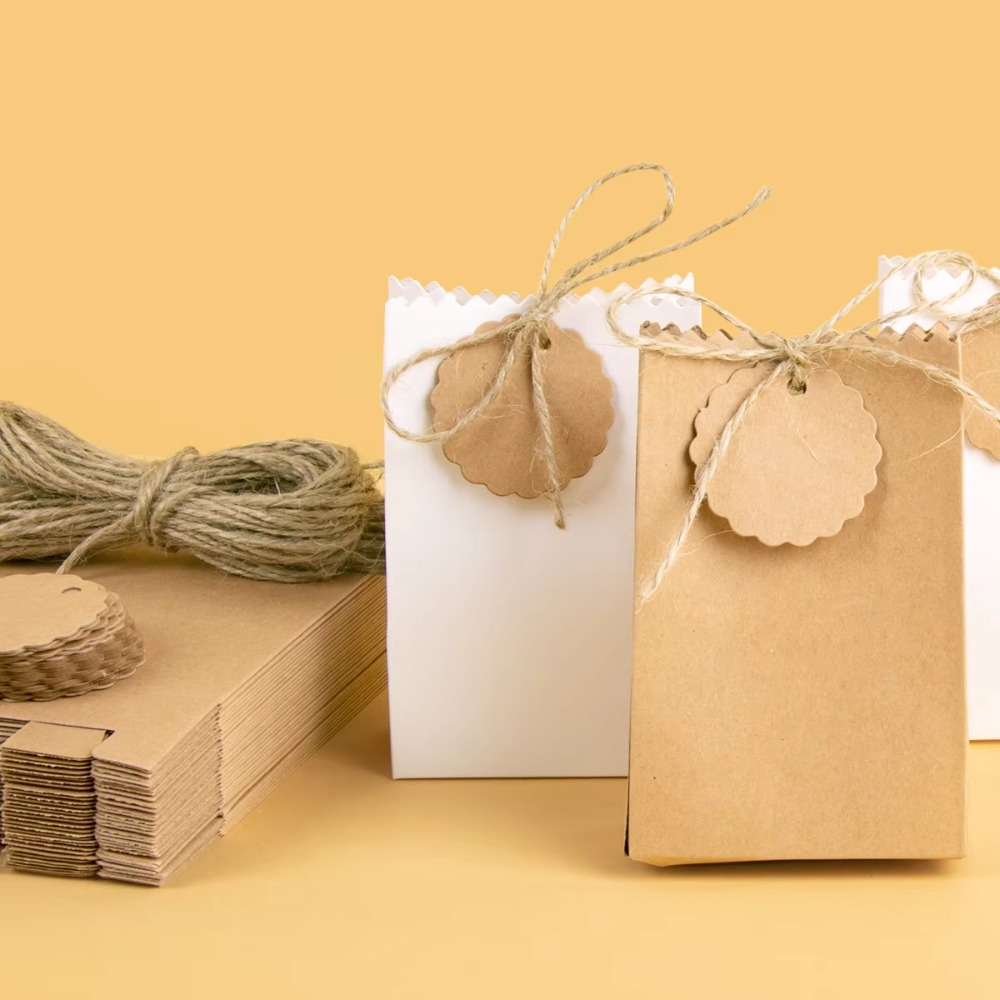 Multi-functional Retro Kraft P - Wedding Favor Box review and price