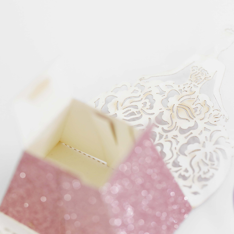 10Pcs/set Bride Flower Dresses - Wedding Favor Box review and price