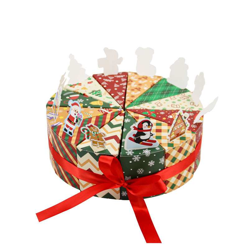 12-Grid Triangle Christmas Cak - Wedding Favor Box review and price