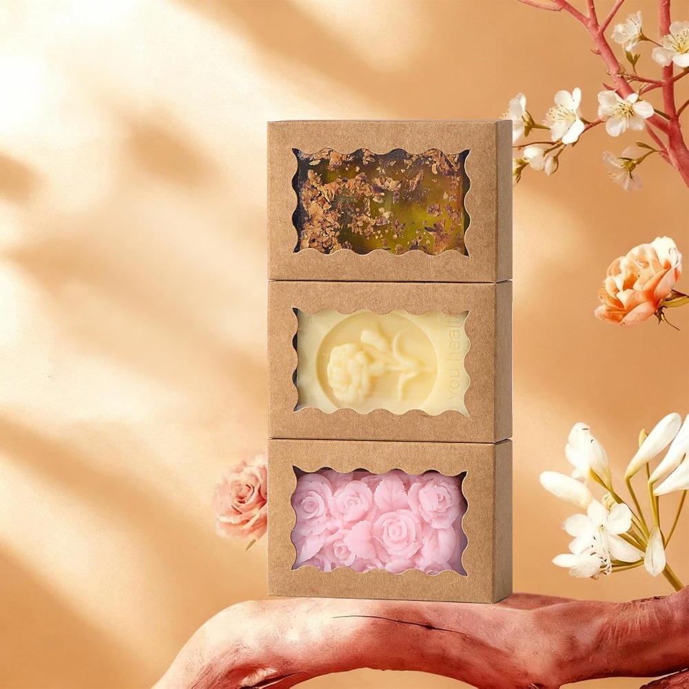 Kraft Brown Soap Gift Box with - Wedding Favor Box review and price